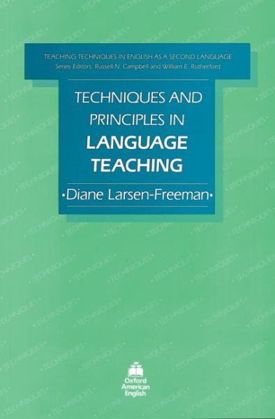 Techniques and Principles in Teaching English (Teaching Techniques in English as a Second Language) (Spanish Edition) cover