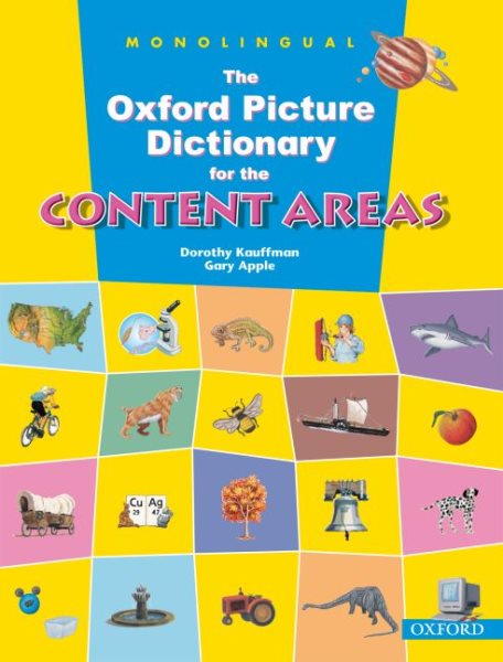 The Oxford Picture Dictionary for the Content Areas (Monolingual English Edition) cover