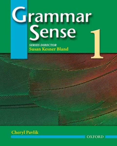 Grammar Sense 1: Student Book cover