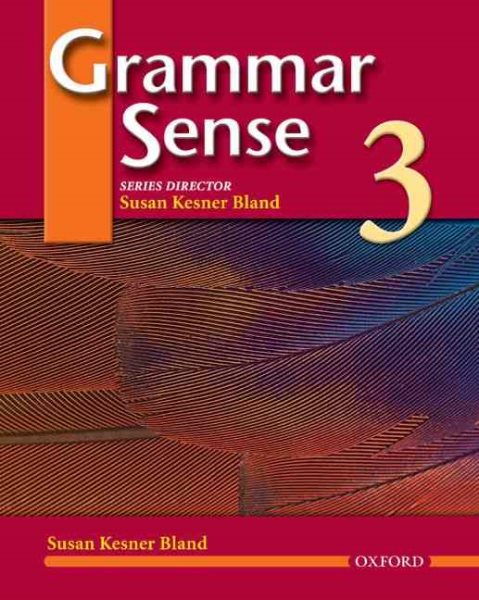 Grammar Sense 3, Student Book cover