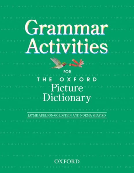 Grammar Activities for the Oxford Picture Dictionary: (Oxford Picture Dictionary Program) cover