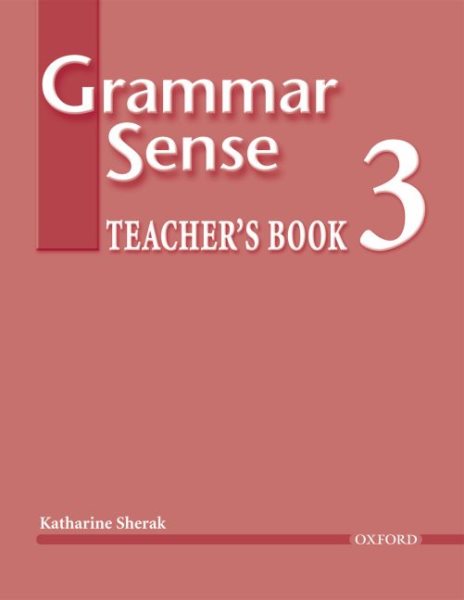 Grammar Sense 3 Teacher's Book (Book+CD) cover