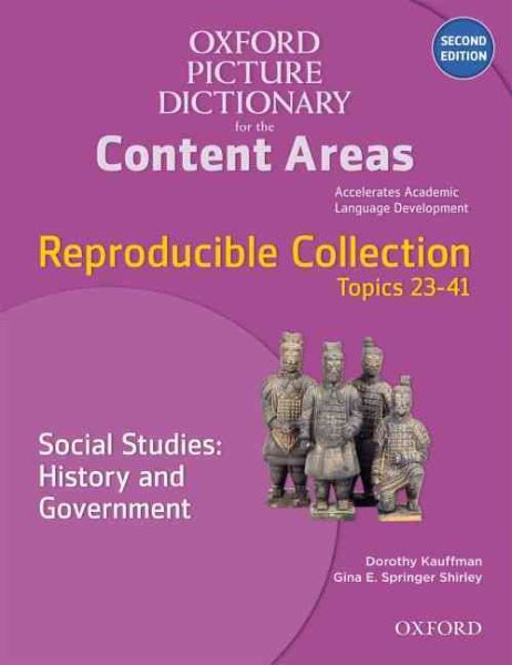 Oxford Picture Dictionary for the Content Areas Reproducible: Social Studies History & Government cover