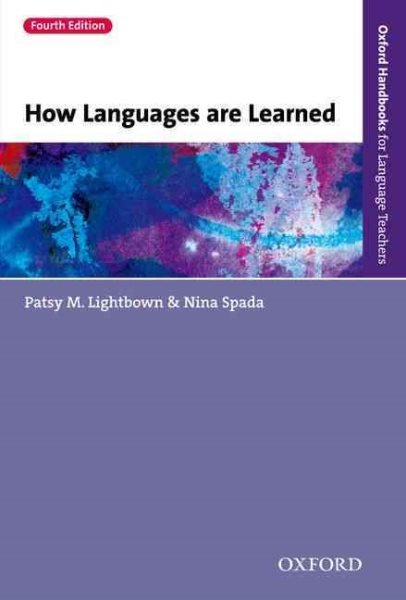 How Languages are Learned 4e (Oxford Handbooks for Language Teachers) cover
