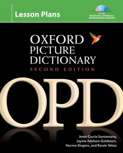 Oxford Picture Dictionary Lesson Plans for Multilevel Listening & Pronunciation Exercises, 2nd Edition (Book & 3 Cds) cover