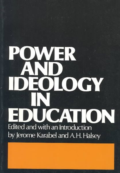 Power and Ideology in Education cover
