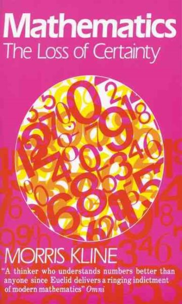 Mathematics: The Loss of Certainty (Galaxy Books)