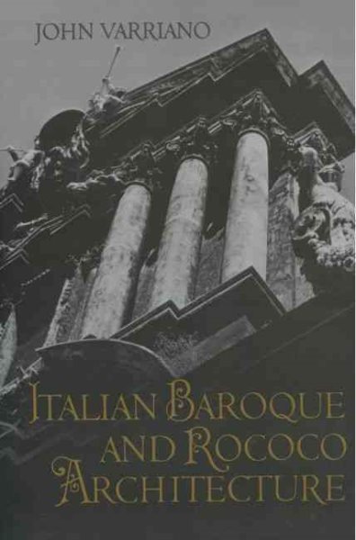 Italian Baroque and Rococo Architecture cover