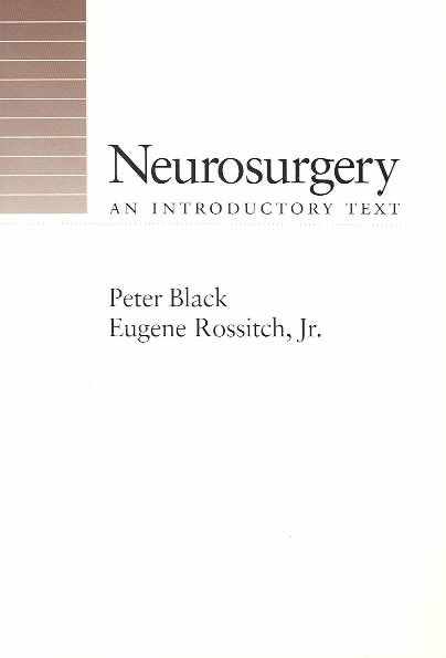 Neurosurgery: An Introductory Text (New Theology Studies; 3)