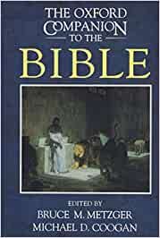 The Oxford Companion to the Bible (Oxford Companions) cover