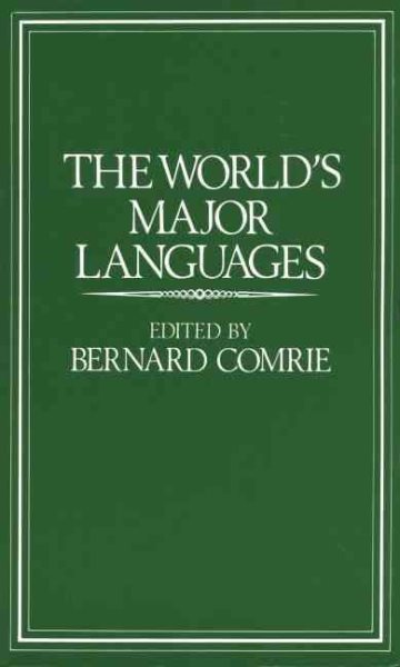 The World's Major Languages cover