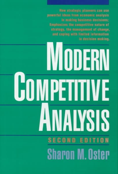 Modern Competitive Analysis cover