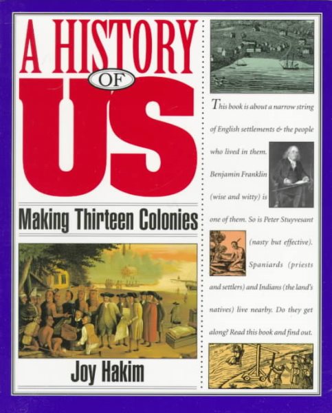 A History of US: Book 2: Making Thirteen Colonies cover