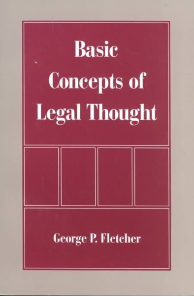 Basic Concepts of Legal Thought cover