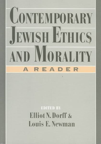 Contemporary Jewish Ethics and Morality: A Reader (Psychology; 2) cover