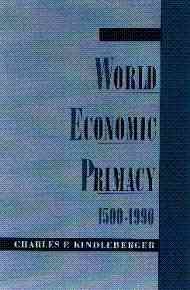 World Economic Primacy: 1500-1990 cover