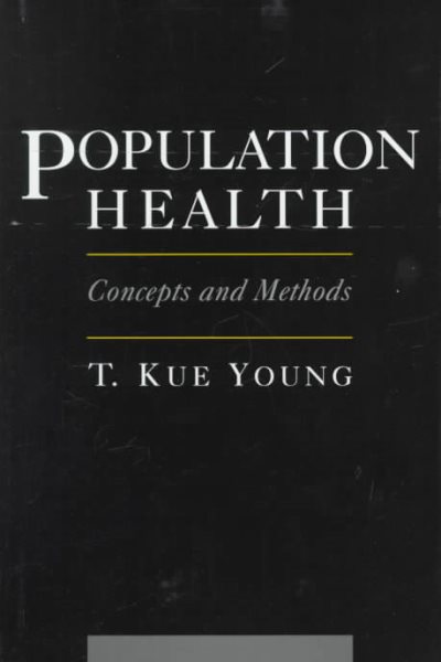Population Health: Concepts & Methods cover