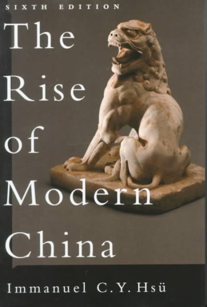 The Rise of Modern China cover