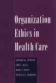 Organization Ethics in Health Care cover