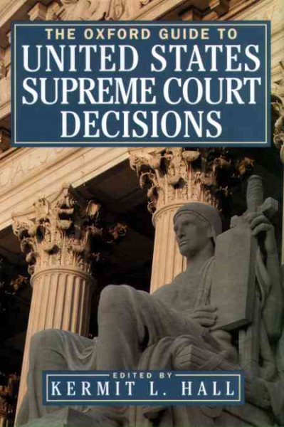 The Oxford Guide to United States Supreme Court Decisions cover