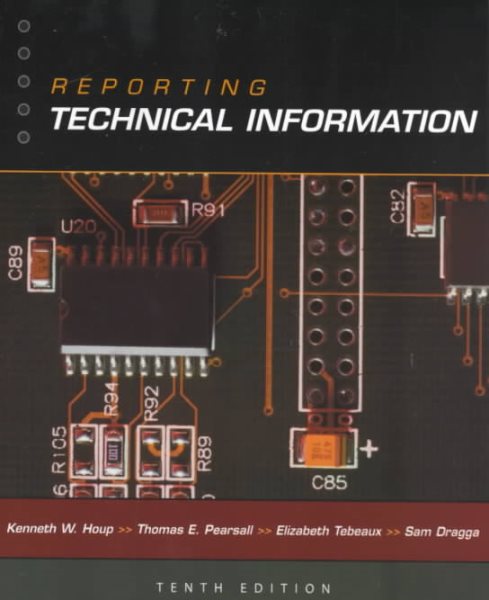 Reporting Technical Information cover