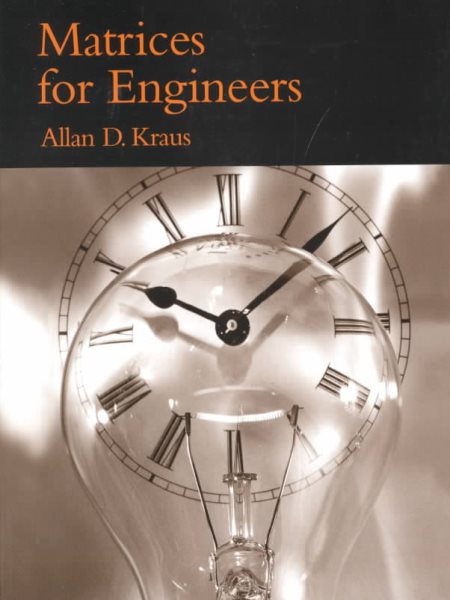 Matrices for Engineers cover