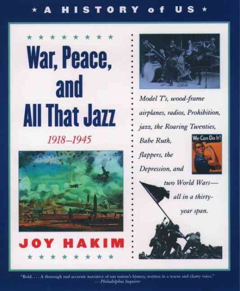 A History of US: Book 9: War, Peace, and All That Jazz 1918-1945 (A History of US, 9) cover