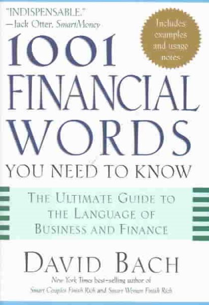 1001 Financial Words You Need to Know cover