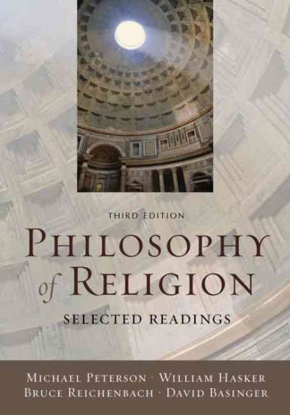 Philosophy of Religion: Selected Readings cover