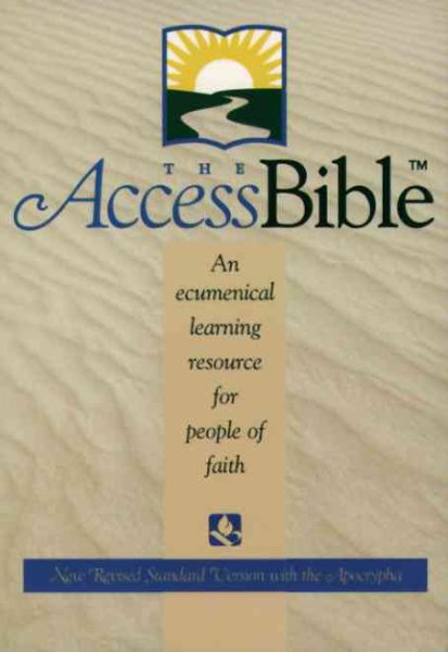 The Access Bible, New Revised Standard Version with Apocrypha (Paperback 9872A) cover