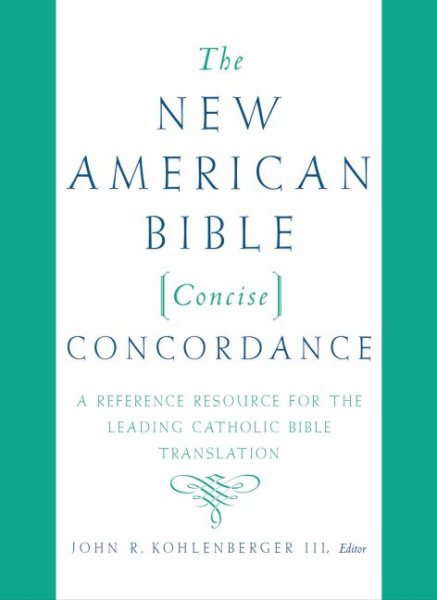 The New American Bible Concise Concordance cover