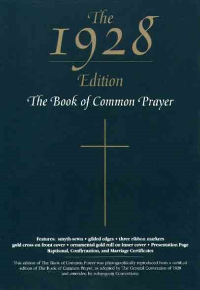 The 1928 Book of Common Prayer cover