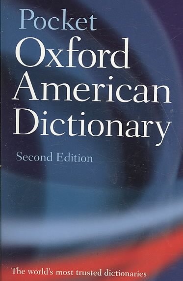 Pocket Oxford American Dictionary cover