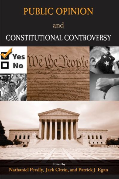 Public Opinion and Constitutional Controversy cover
