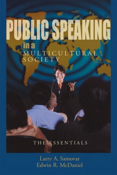 Public Speaking in a Multicultural Society: The Essentials cover