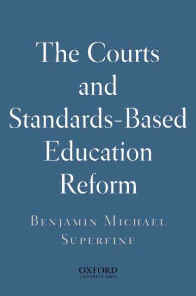 The Courts and Standards Based Reform cover