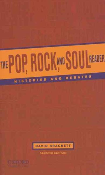 The Pop, Rock, and Soul Reader: Histories and Debates cover