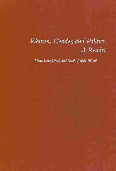 Women, Gender, and Politics: A Reader cover