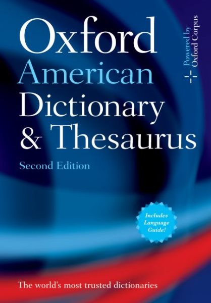 Oxford American Dictionary & Thesaurus, 2e cover