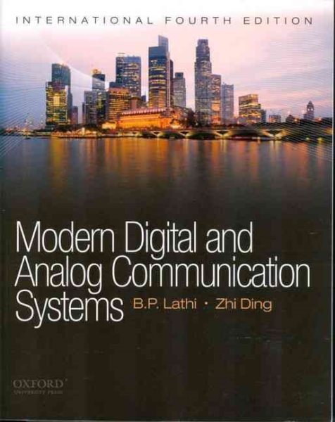 Modern Digital and Analog Communication Systems cover