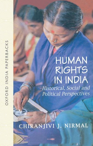 Human Rights in India: Historical, Social, and Political Perspectives (Law in India Series) cover