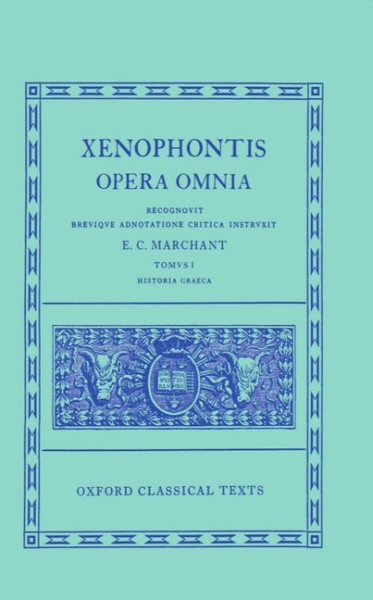Opera Omnia (Tomus I: Historia Graeca) cover