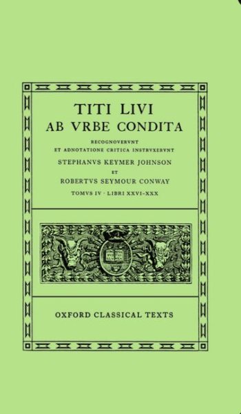 Ab Urbe Condita (Oxford Classical Texts) cover