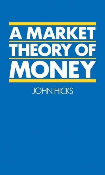 A Market Theory of Money cover