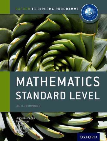 IB Mathematics Standard Level (Oxford IB Diploma Programme) cover