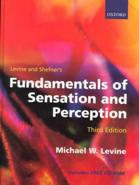 Fundamentals of Sensation and Perception (Book with CD-ROM) cover