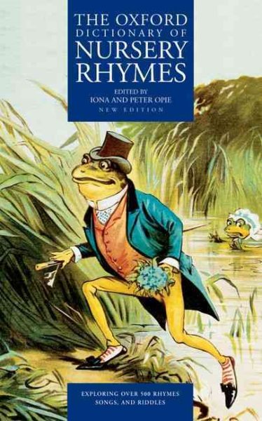 The Oxford Dictionary of Nursery Rhymes cover
