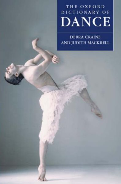 The Oxford Dictionary of Dance cover