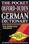 The Pocket Oxford-Duden German Dictionary cover