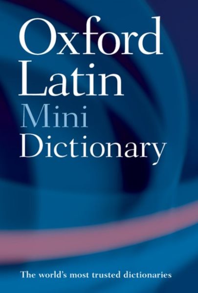 The Oxford Latin Minidictionary cover